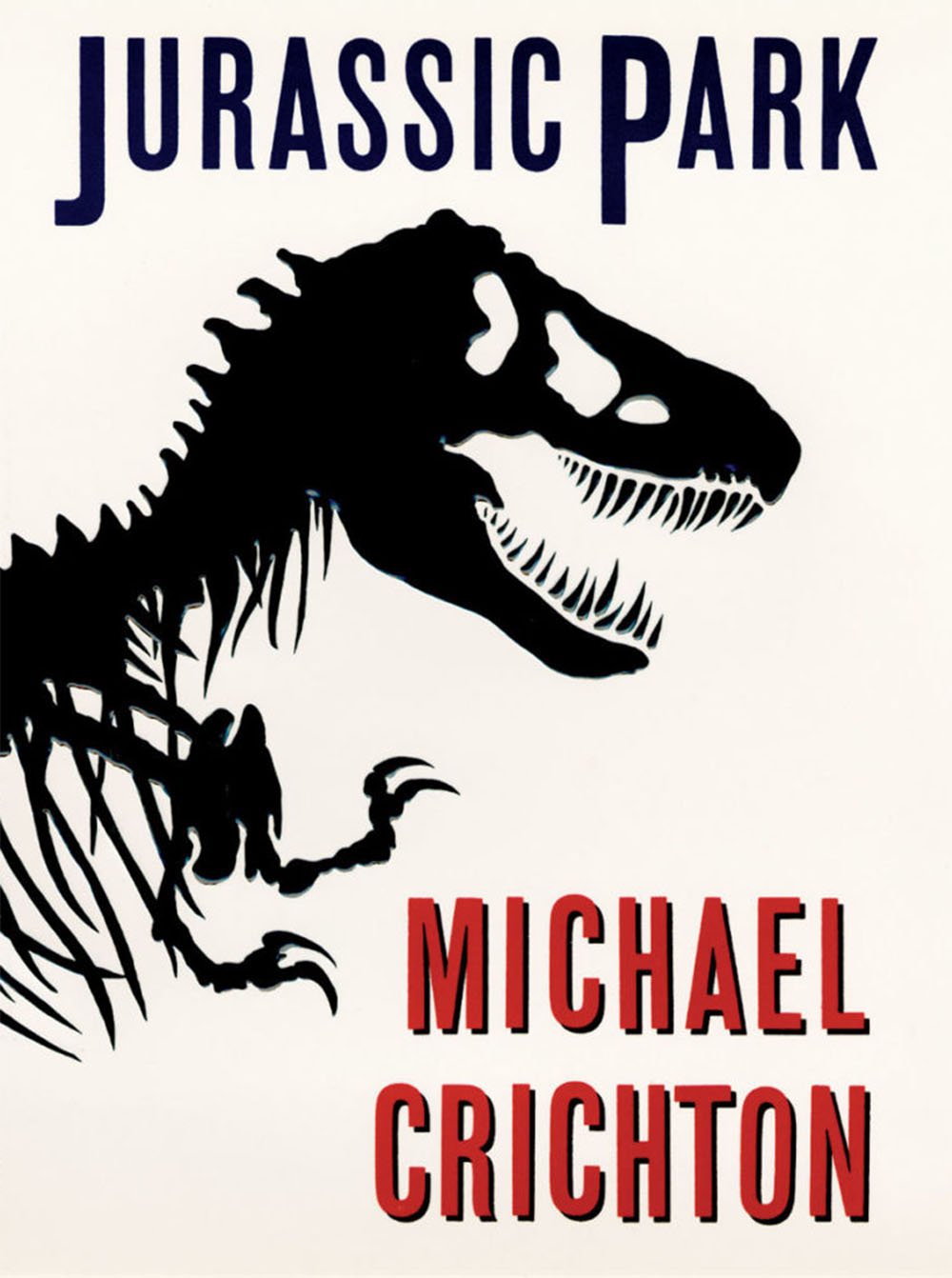 chip kidd jurasic park book cover